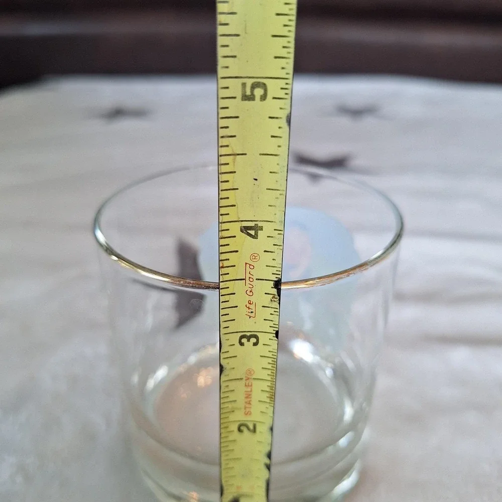 Vintage Humorous Ashby Comic GOLF Cocktail/Lowball Glass On The Rocks
